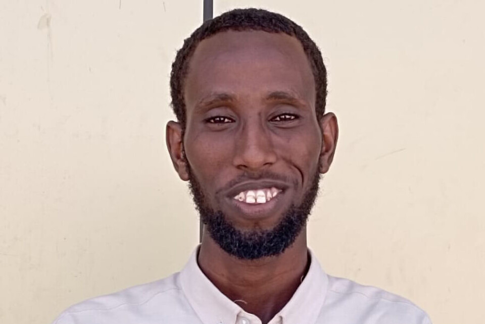 Ungdomsaktivist Mohammed Mursal.