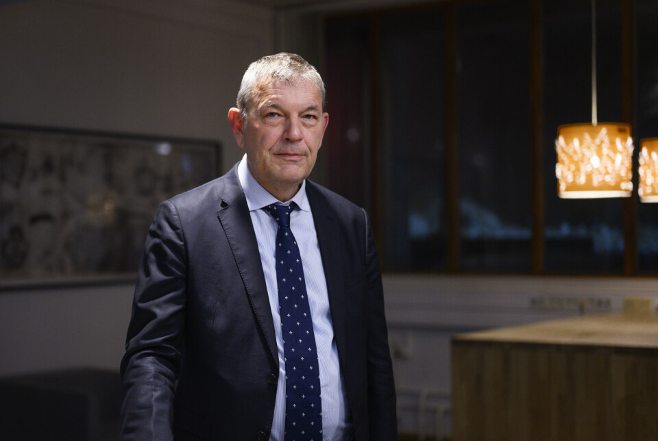 – Vi kommer til å fortsette, svarer UNRWA-sjef Philippe Lazzarini på spørsmål om hva organisasjonen gjør når de nye lovene Israel vil innføre, trer i kraft.