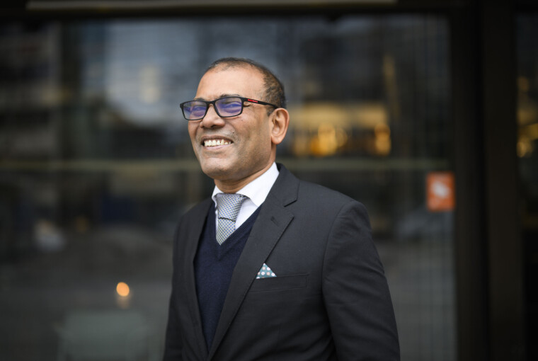 Mohamed Nasheed, leder for Climate Vulnerable Forum.